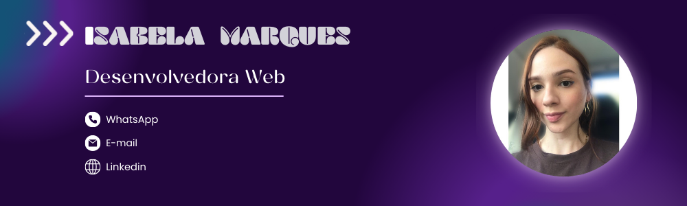 imagem do banner contendo os contatos da desenvolvedora web